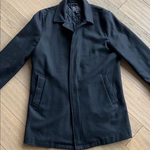 J Crew men’s wool coat.